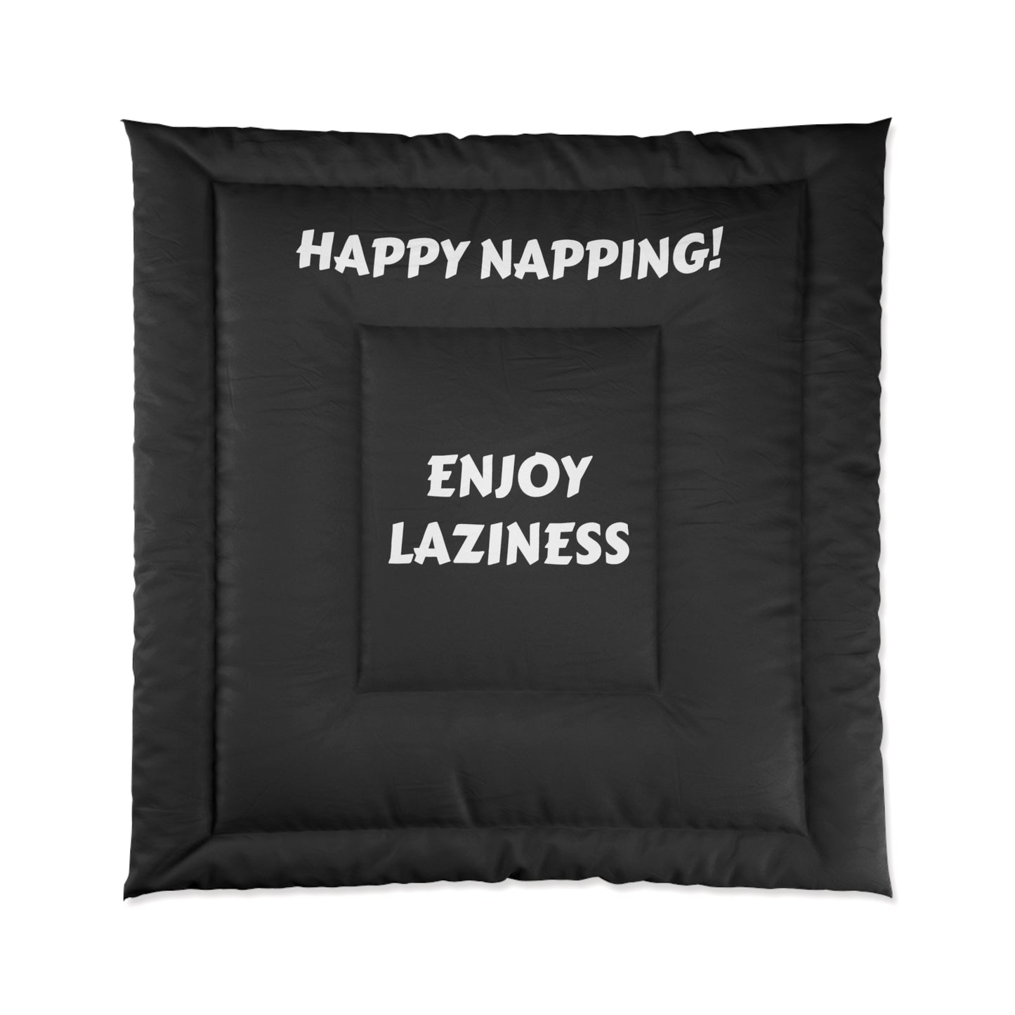 Happy napping ! - Black Comforteretzo