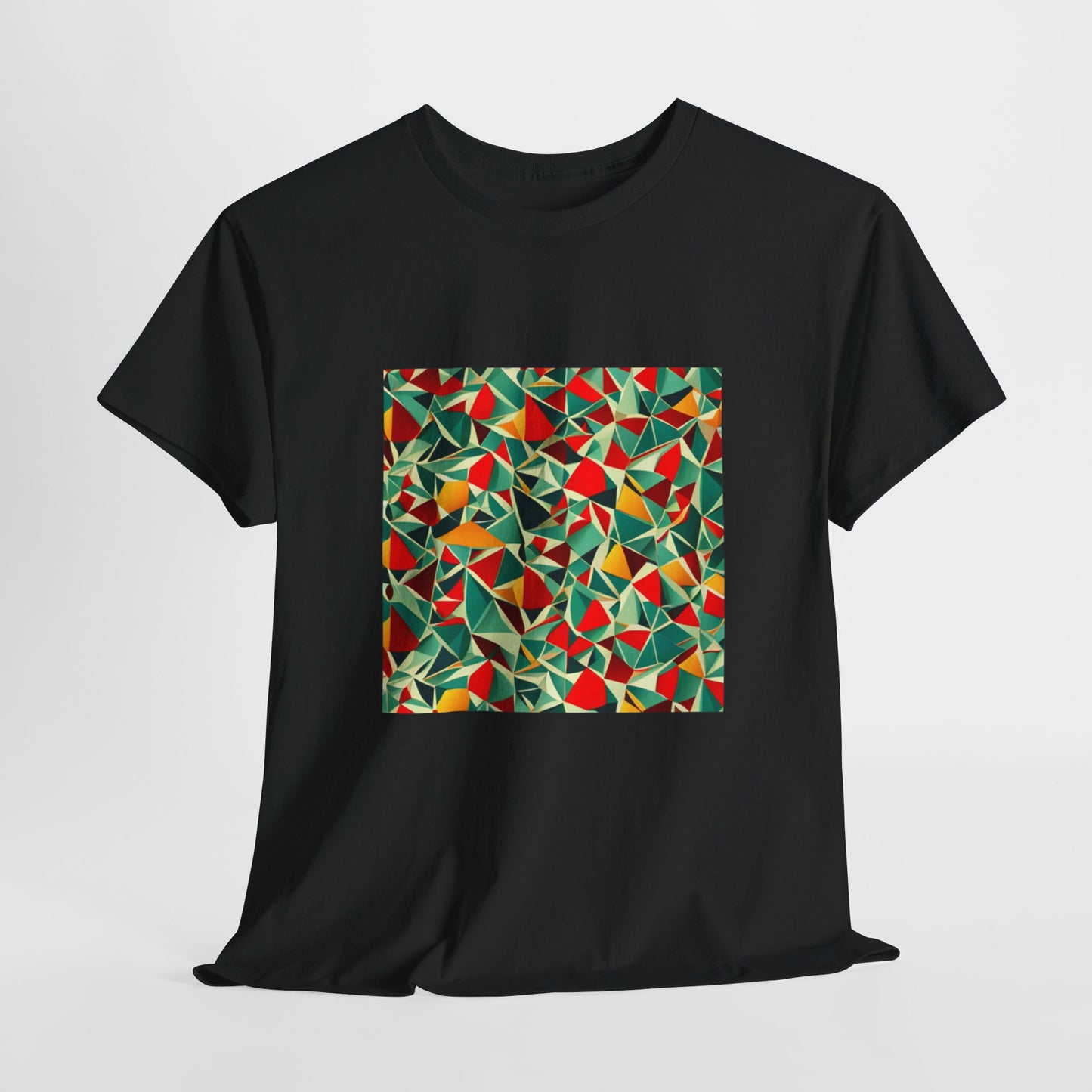 Colored mirror pattern - Unisex Heavy Cotton Tee