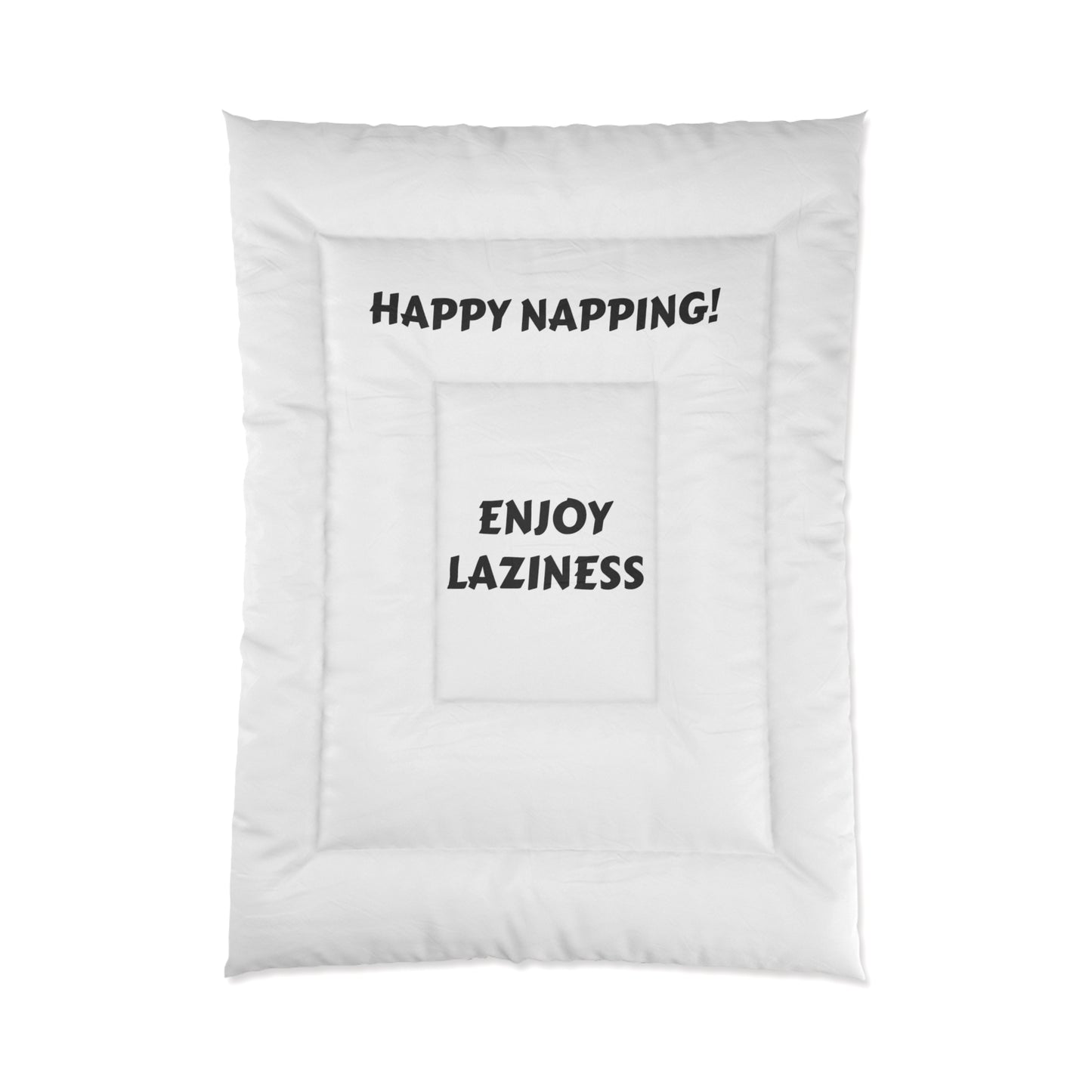 Happy napping! - White Comforteretzo