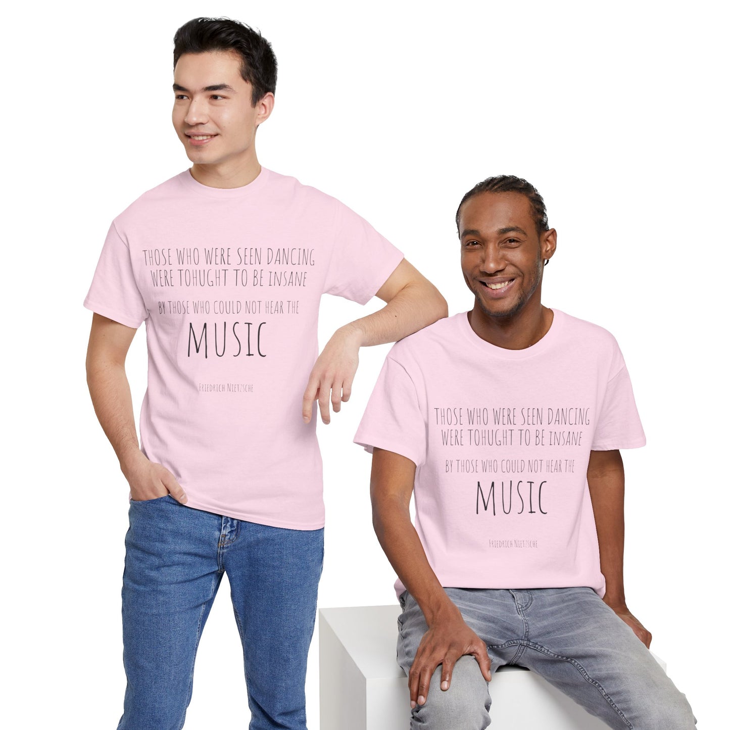 Those who were seen dancing - Unisex Heavy Cotton Tee