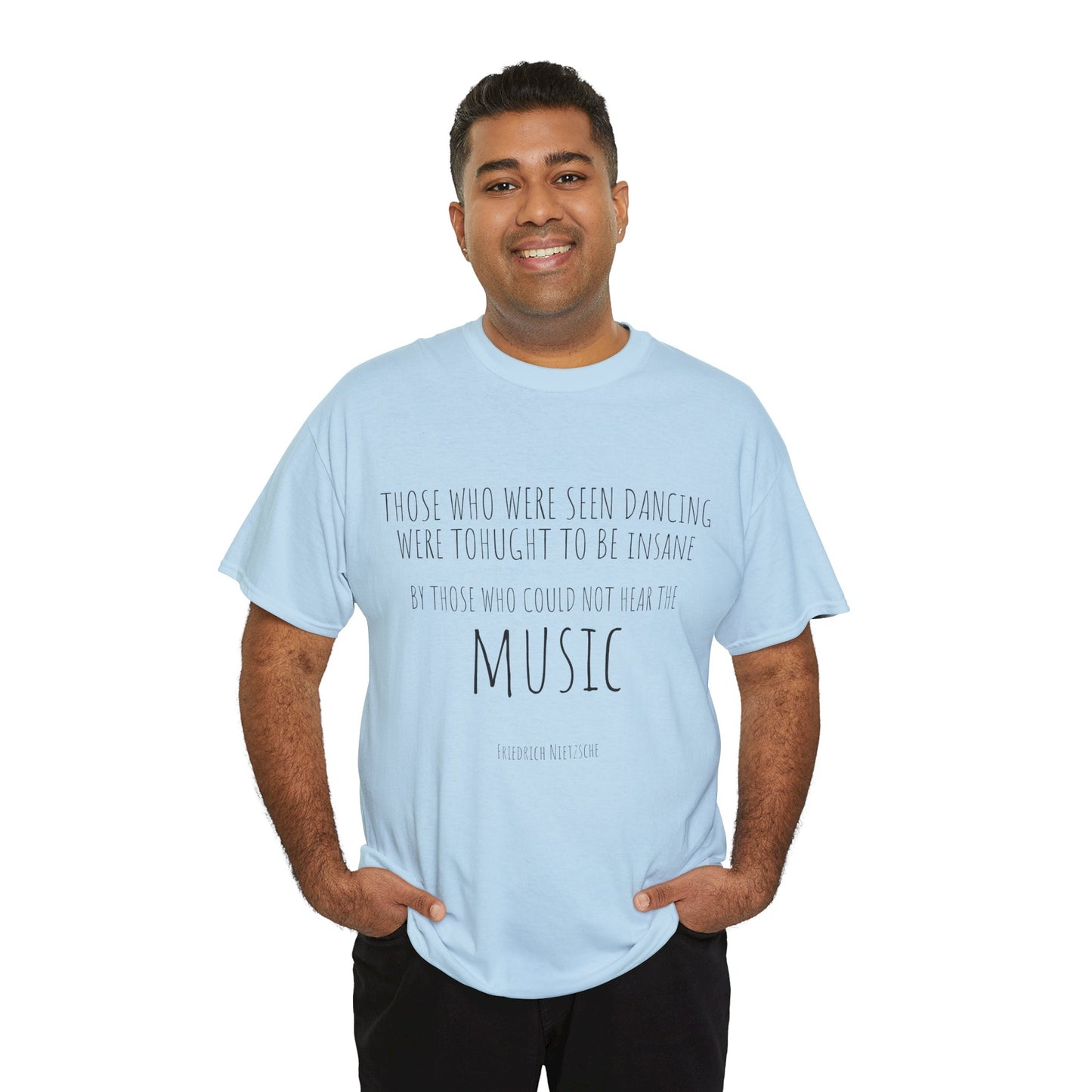 Those who were seen dancing - Unisex Heavy Cotton Tee