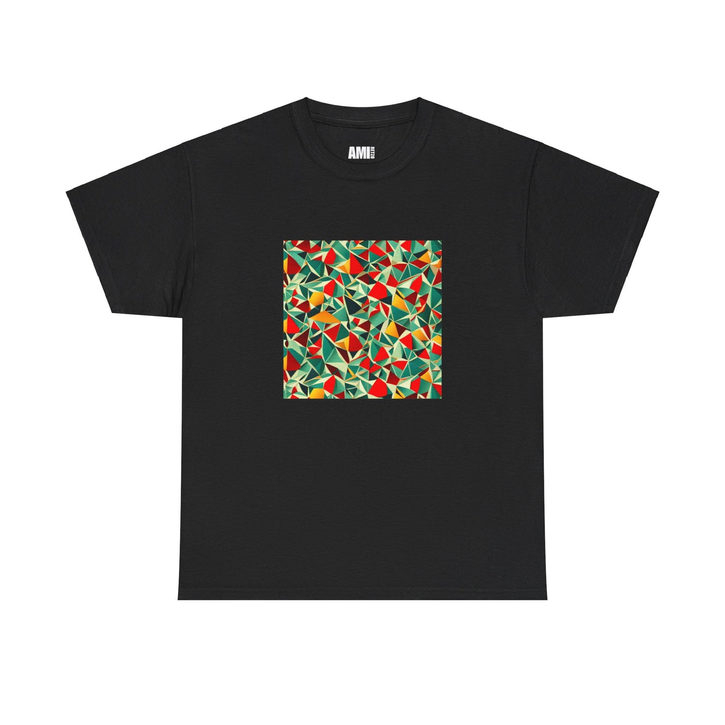 Colored mirror pattern - Unisex Heavy Cotton Tee