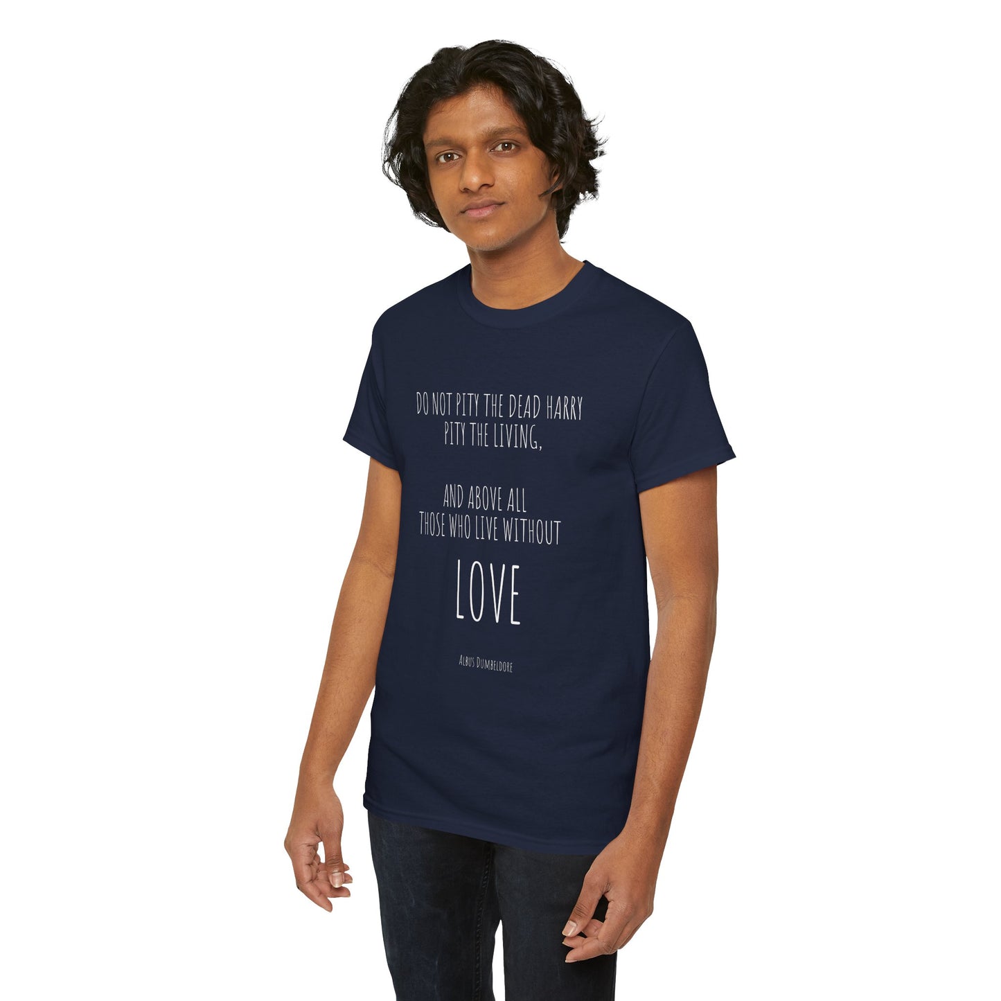 Harry Potter quote- Unisex Heavy Cotton Tee