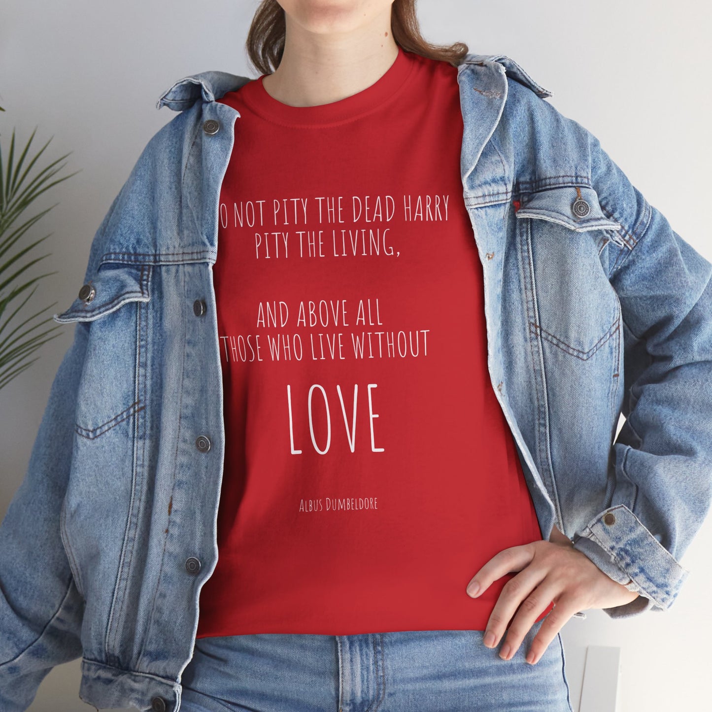 Harry Potter quote- Unisex Heavy Cotton Tee