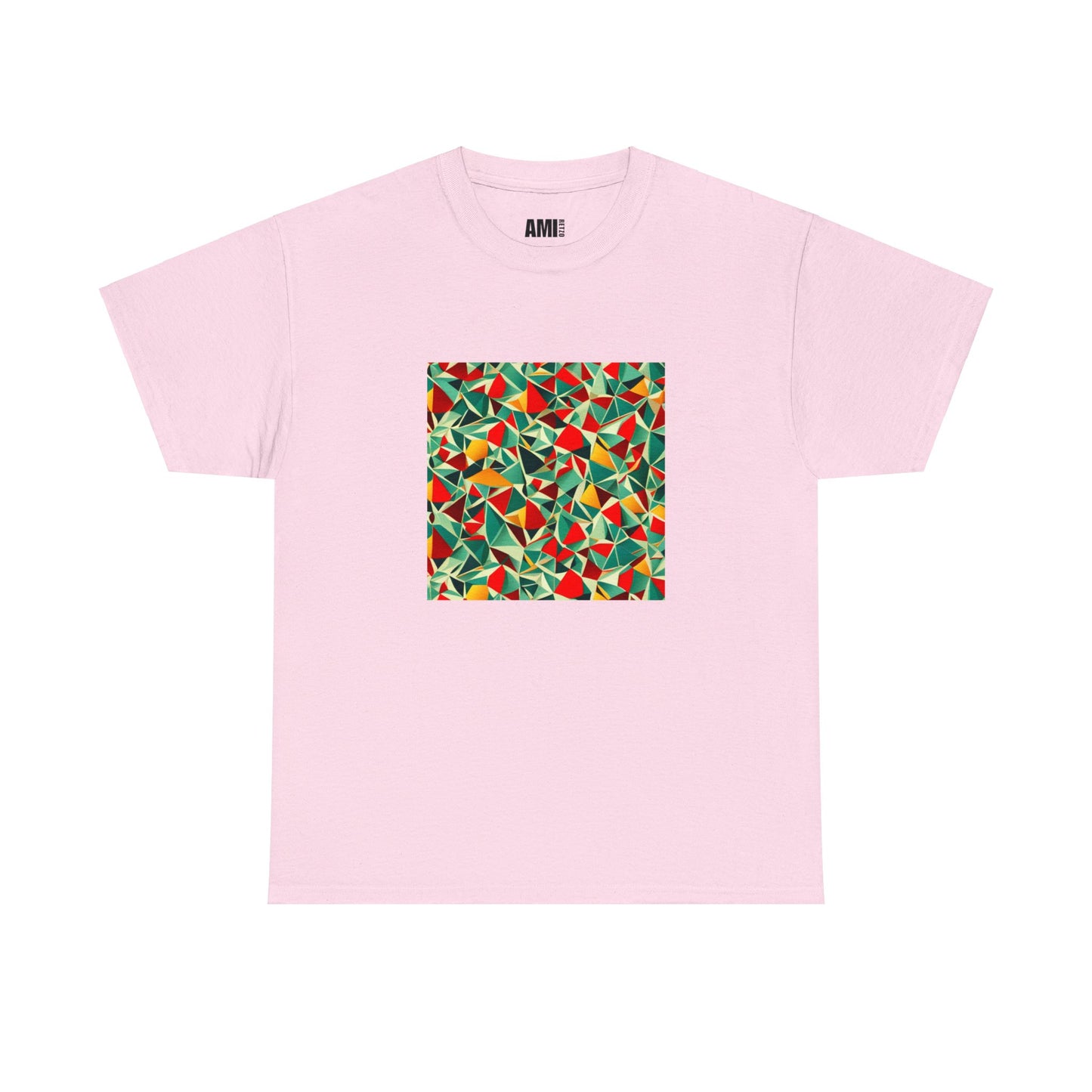 Colored mirror pattern - Unisex Heavy Cotton Tee