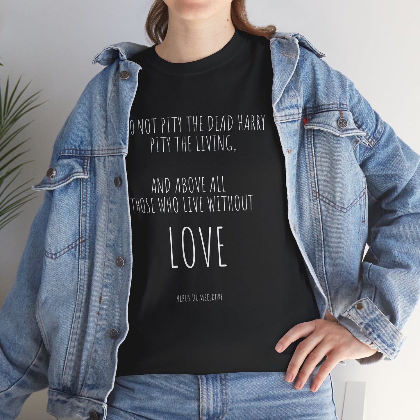 Harry Potter quote- Unisex Heavy Cotton Tee