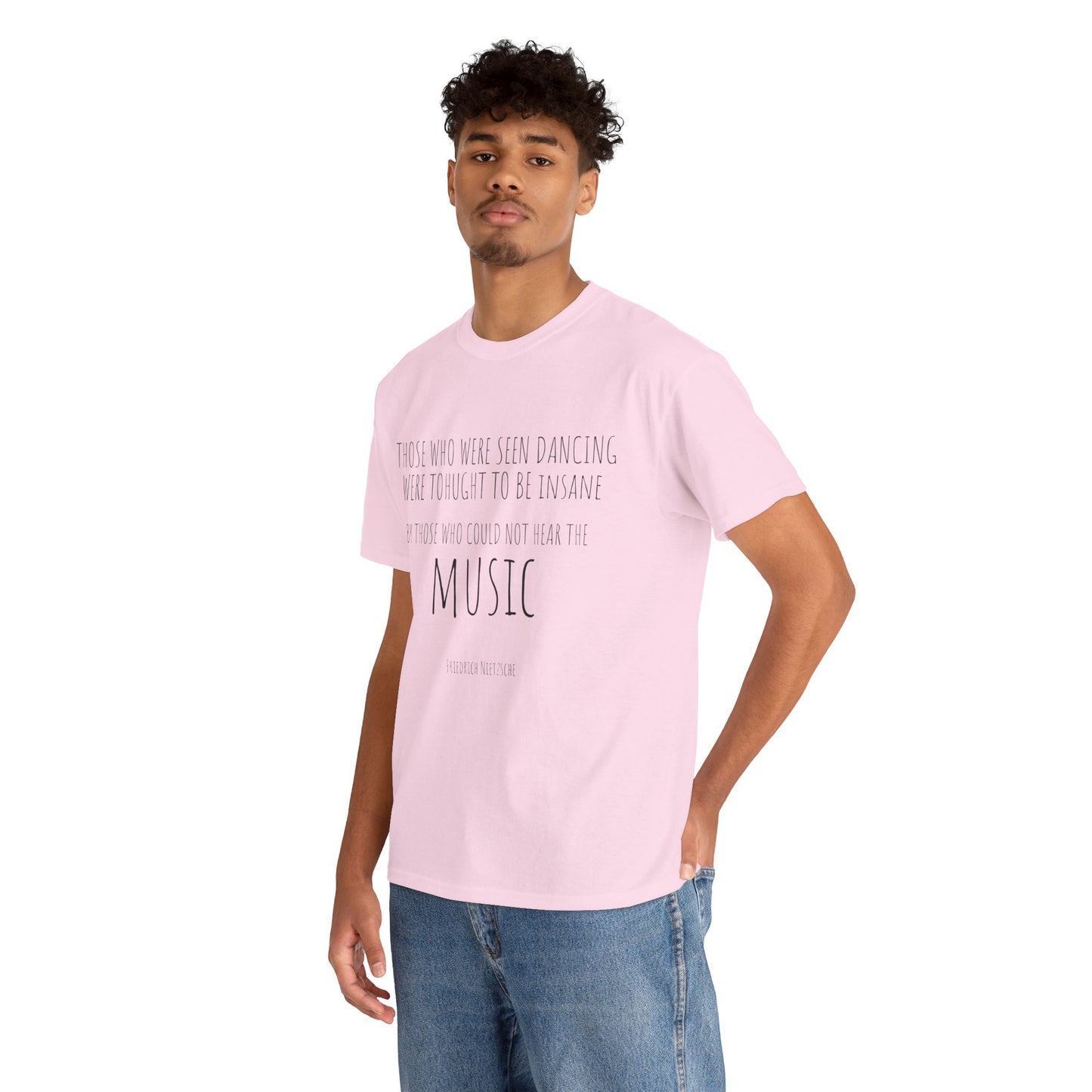 Those who were seen dancing - Unisex Heavy Cotton Tee