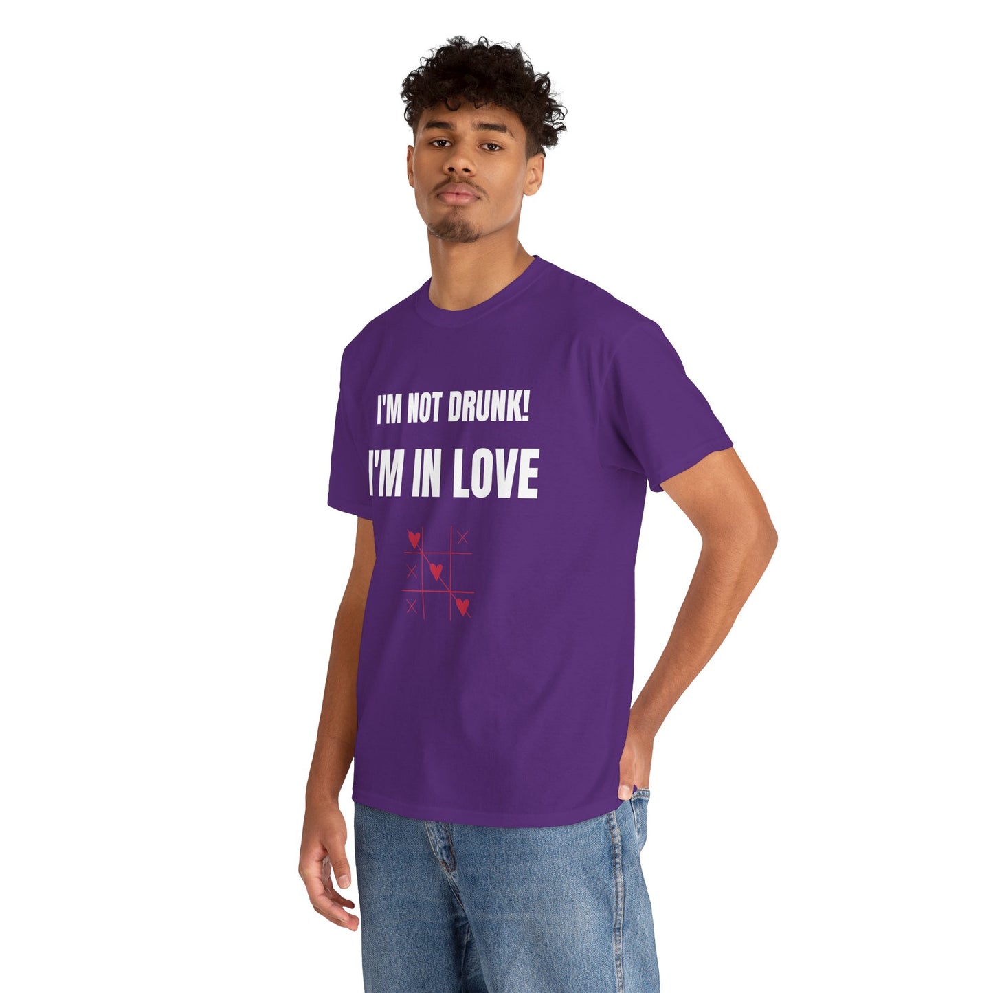 I'm not drunk, I'm in love! - Unisex Heavy Cotton Tee