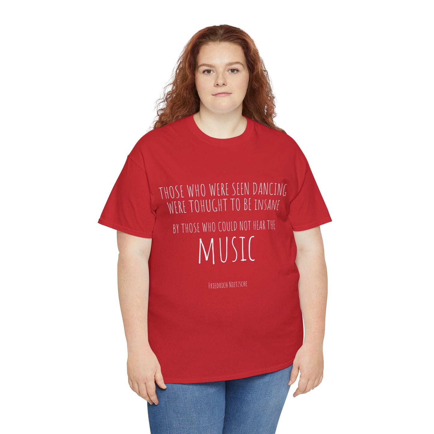 Those who were seen dancing - Unisex Heavy Cotton Tee