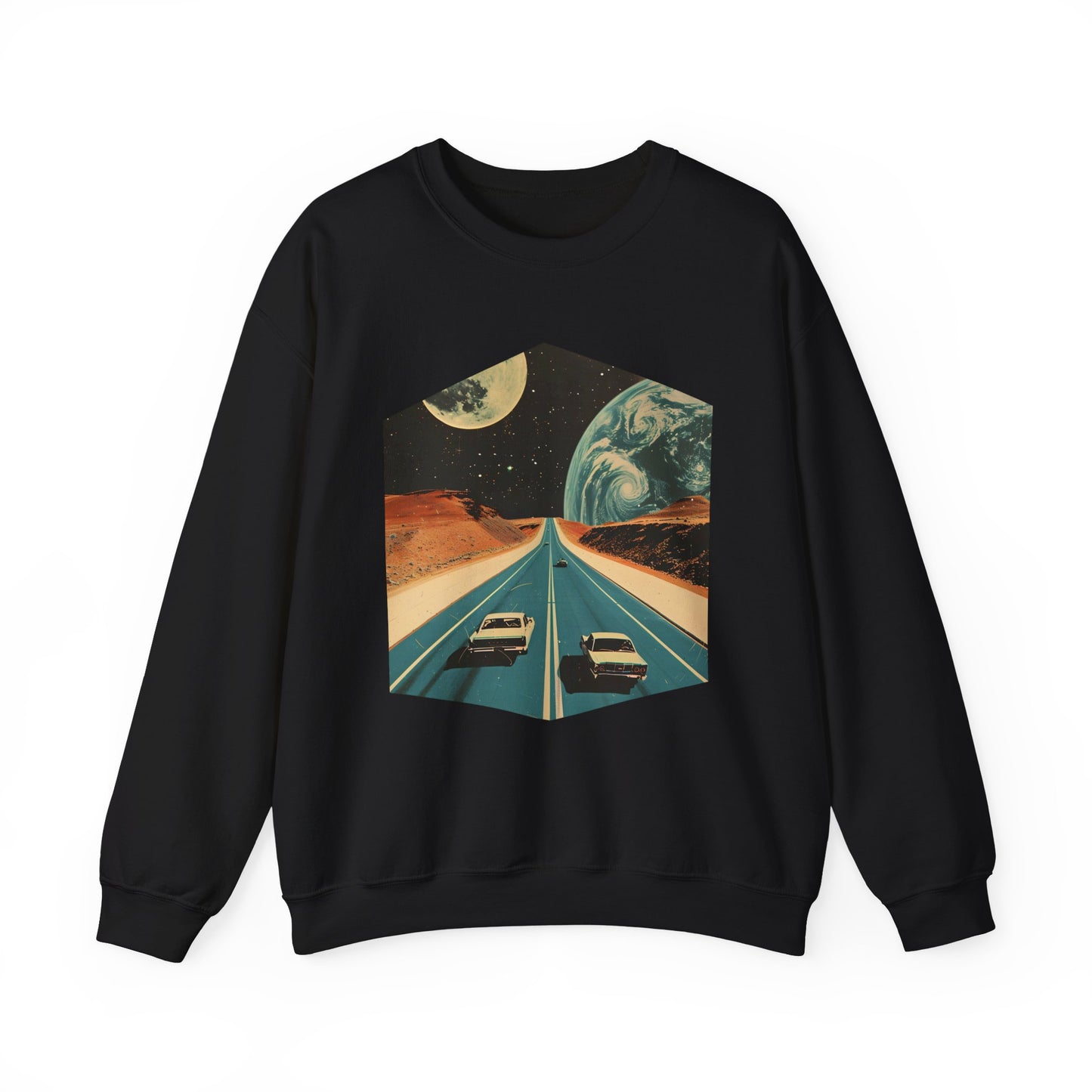 Vintage Space Highway Sweatshirt