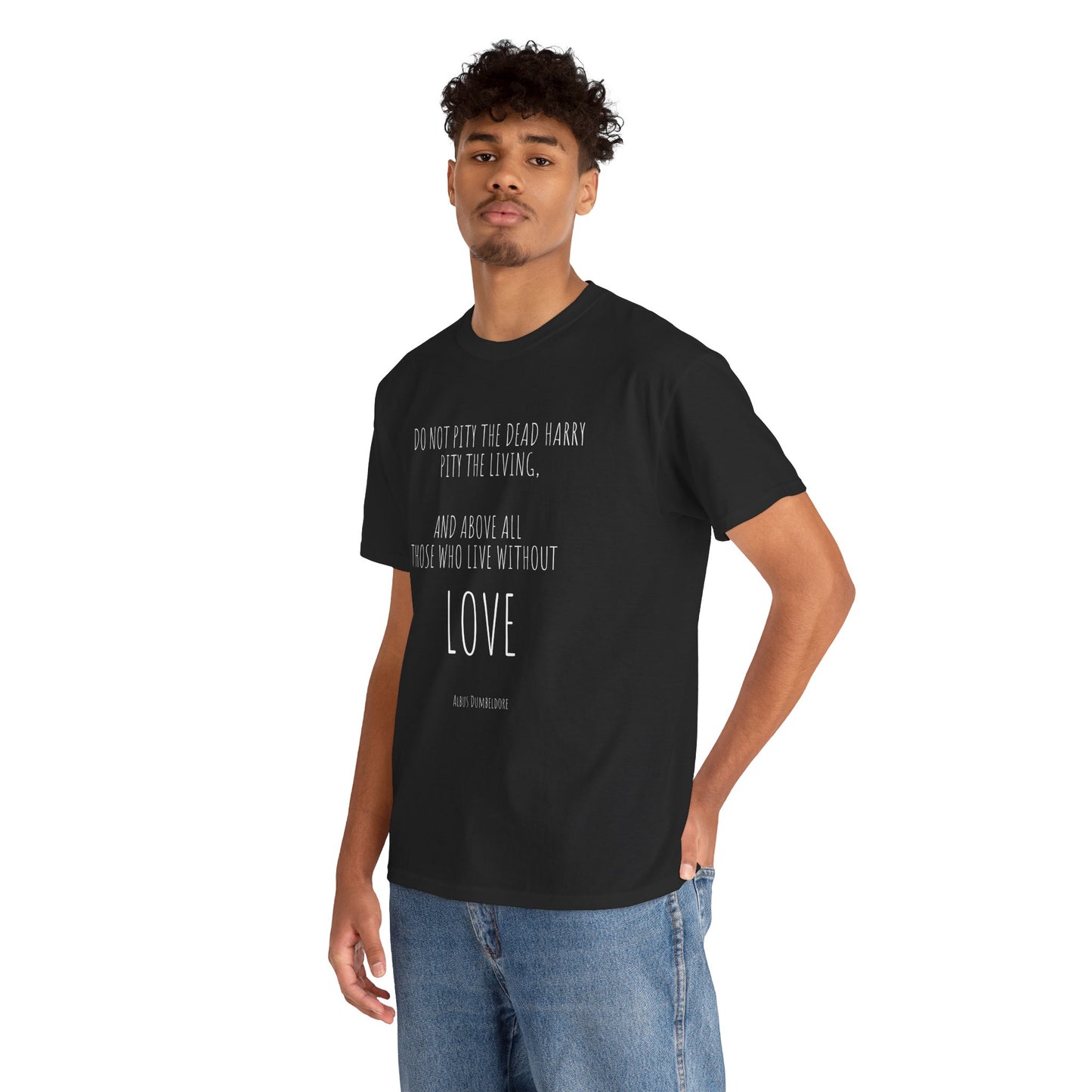 Harry Potter quote- Unisex Heavy Cotton Tee