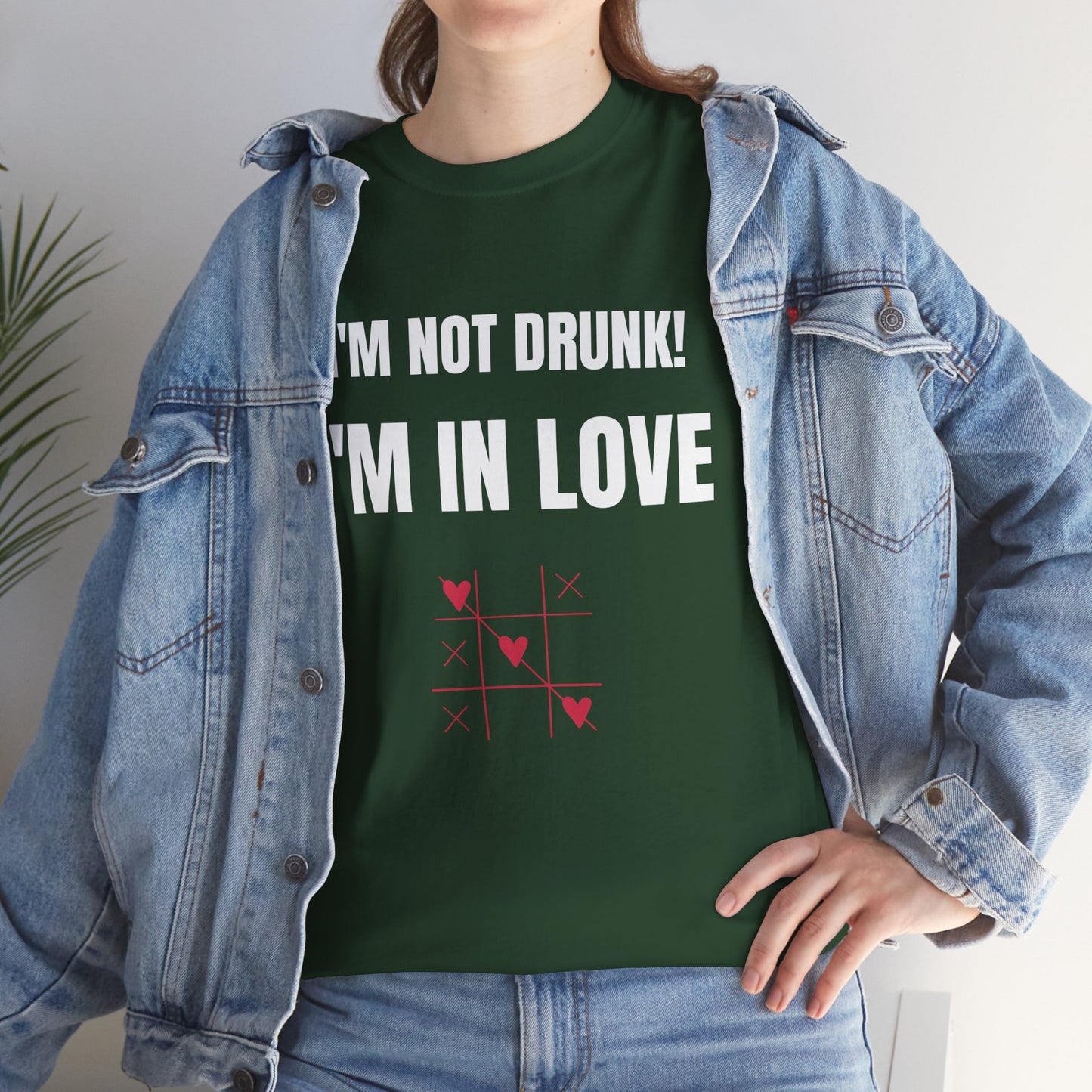 I'm not drunk, I'm in love! - Unisex Heavy Cotton Tee