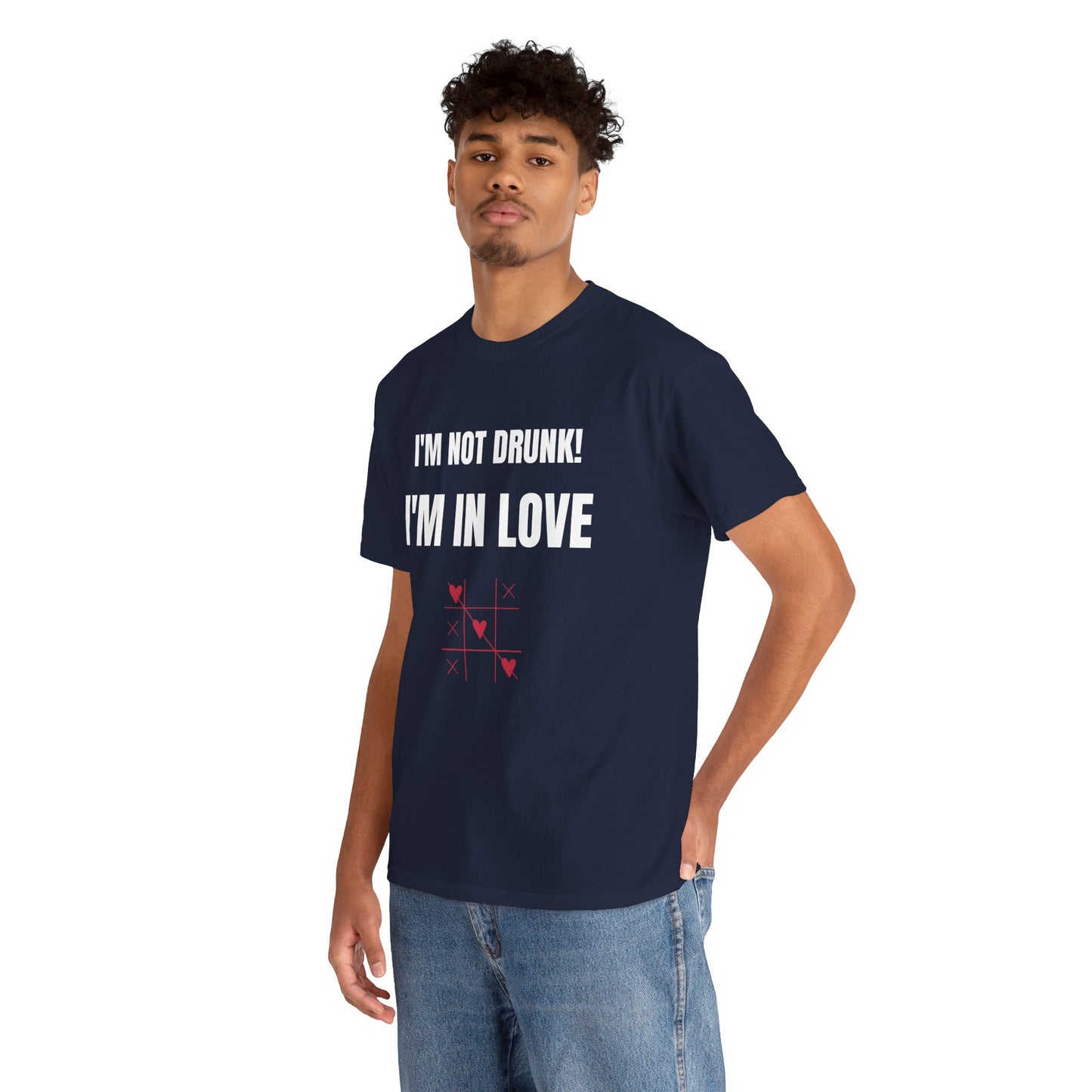 I'm not drunk, I'm in love! - Unisex Heavy Cotton Tee