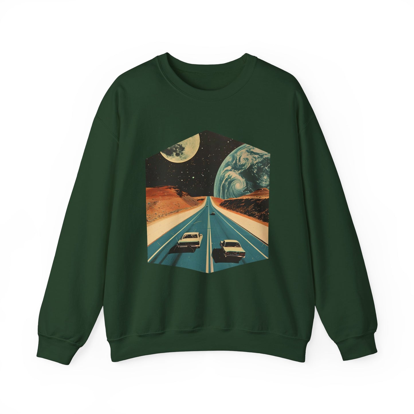 Vintage Space Highway Sweatshirt