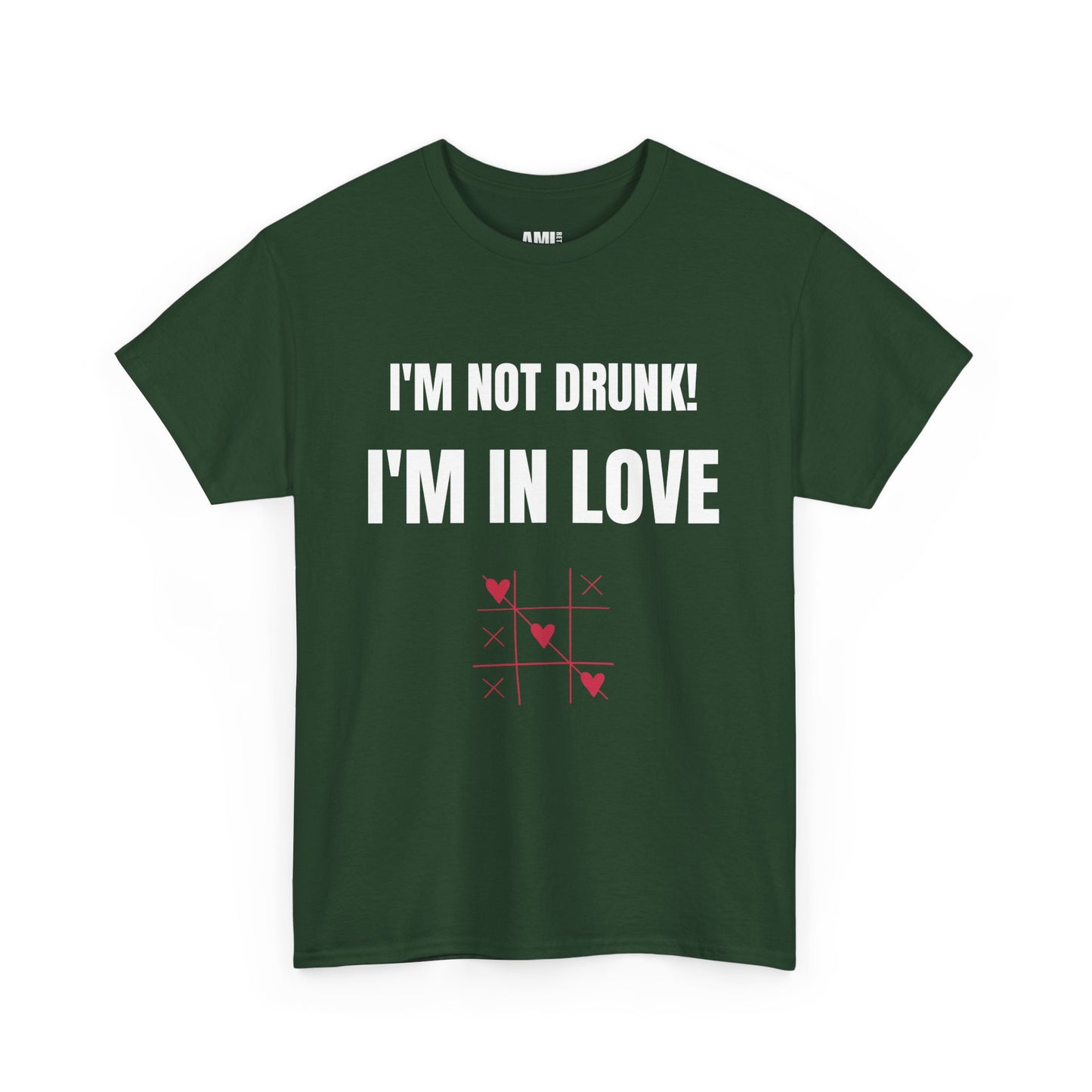 I'm not drunk, I'm in love! - Unisex Heavy Cotton Tee