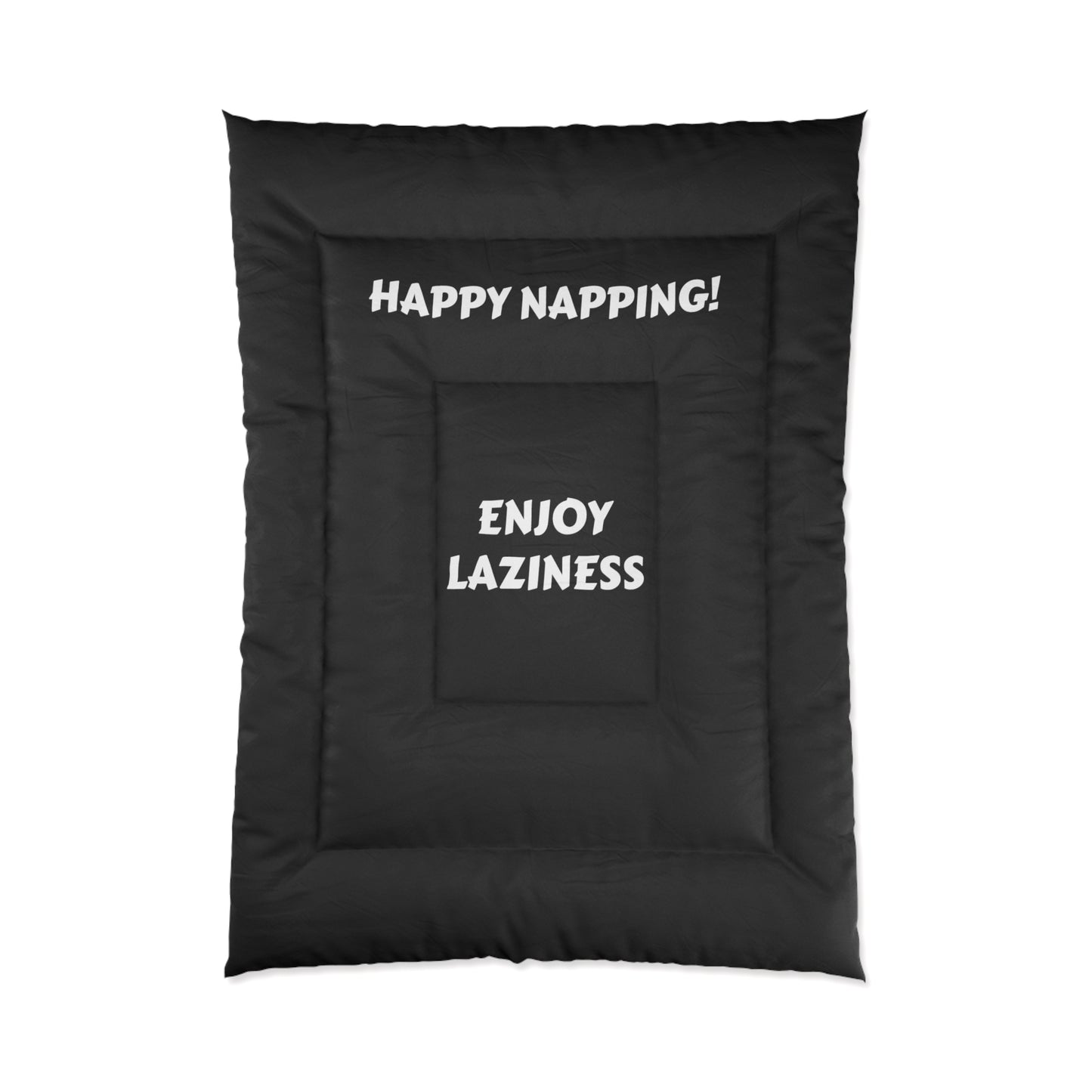 Happy napping ! - Black Comforteretzo