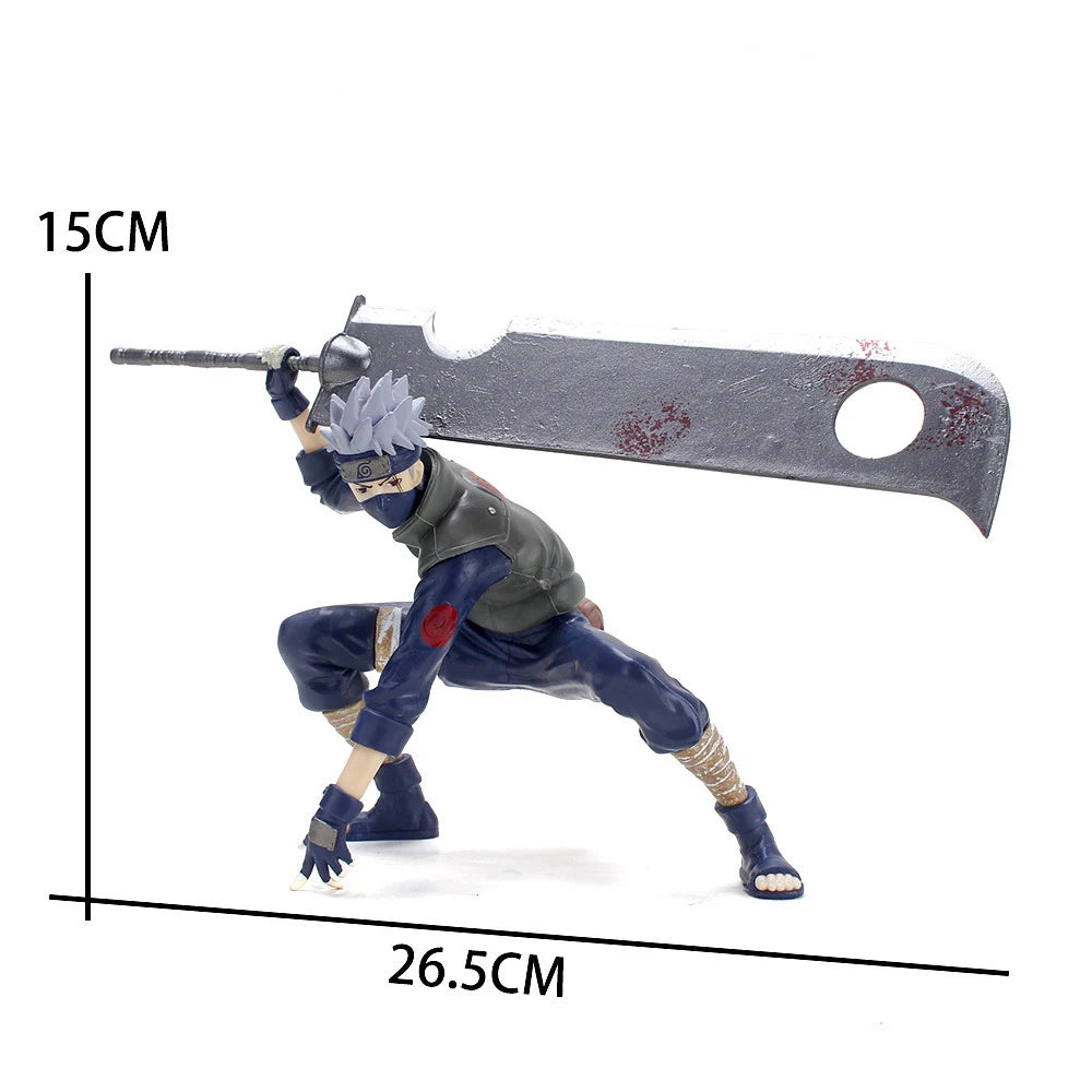 Hatake Kakashi Figures Anime Naruto Figure NARUTO Action Figure Accessories Car Ornaments Cartoon Kids Toys Cool Birthday Gifts