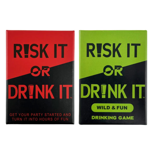 Risk It Or Drink It Card Game Drinking Game Pregame Dares