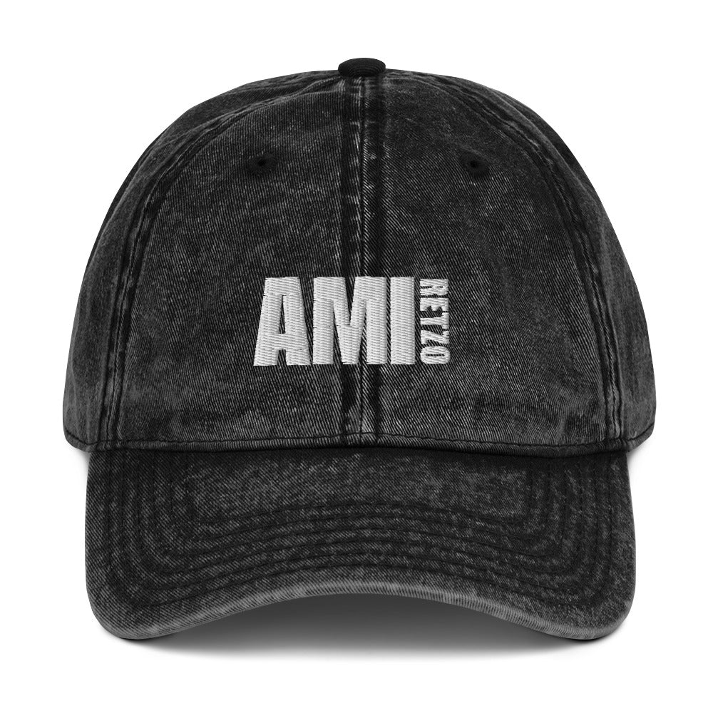 Amiretzo - Vintage Cotton Twill Cap